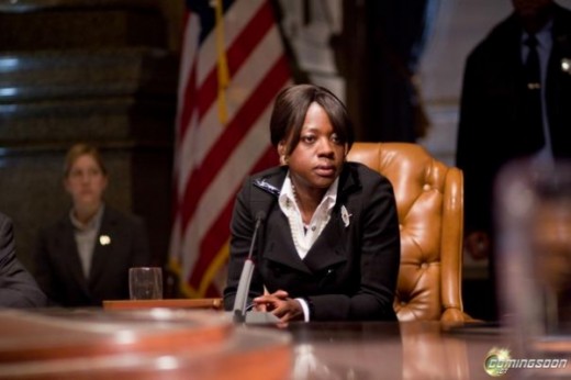 The Mayor of Philadelphia from Law Abiding Citizen played by Viola Davis.