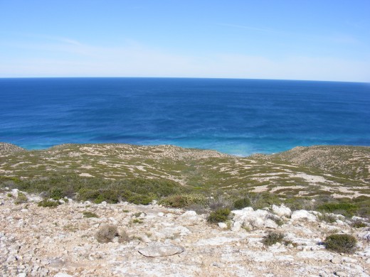 The Southern Ocean and the Great Australian Bight S.A. in the vacinity of the incident mentioned.