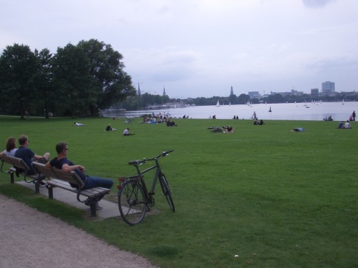 Alster Lake Hamburg