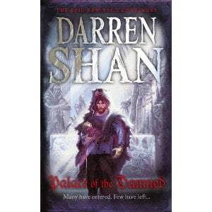 The forthcoming Palace of the Damned - the newest book in the Saga of Larten Crepsley series by Darren Shan