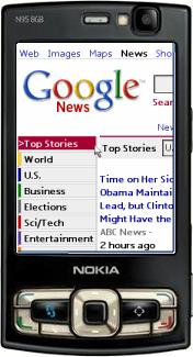 Teashark Mobile web Browser