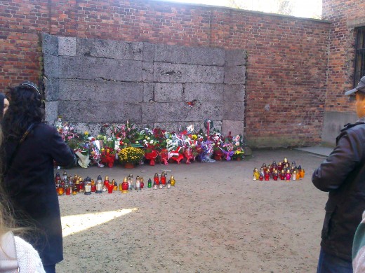 Auschwitz Commemoration Wall