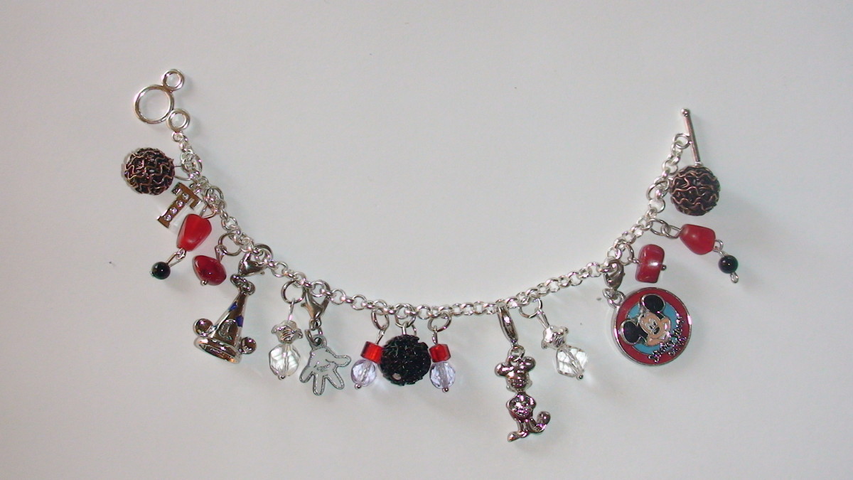 Instructions on How to Make Your Own Themed Charm Bracelet and Necklace
