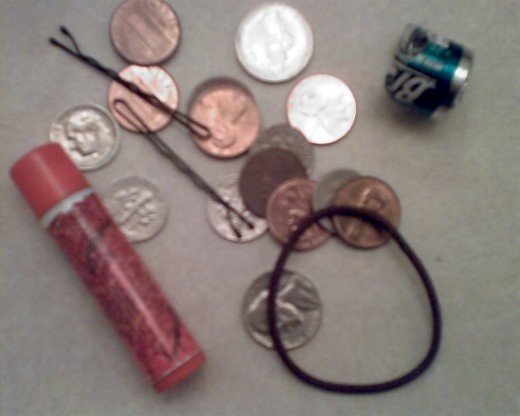 The only stuff I'm finding in my pockets.