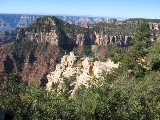 View from North Rim Grand Canyon