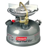 Coleman one-burner dual fuel stove: another good backpacking stove 