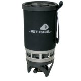 One of the best backpacking stoves for light trekking during summer, and excellent for travel alone: The Jetboil cooking system