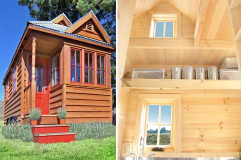 With inside views of the home.