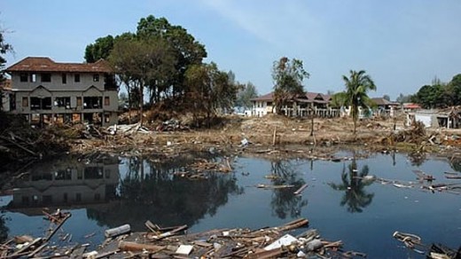 230,000 people were killed in the Indian Ocean tsunami on Boxing Day 2004. There was no warning system in place 