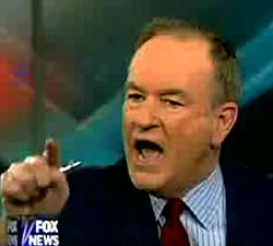 Bill O'Reilly -first to call down the race card players; but keeps the race ace up his own sleeve.