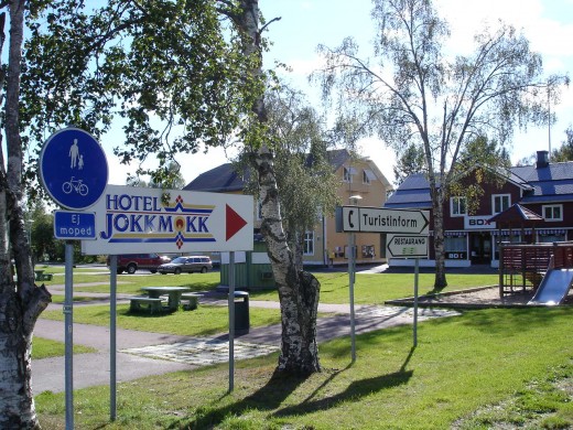Jokkmokk Town Centre