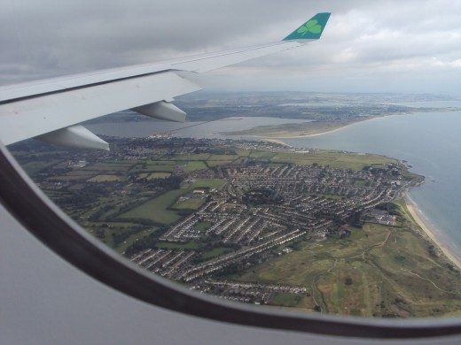 Landing in London
