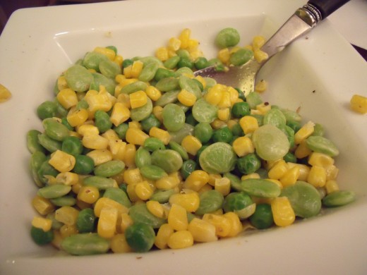 One of many other delicious varieties of succotash.