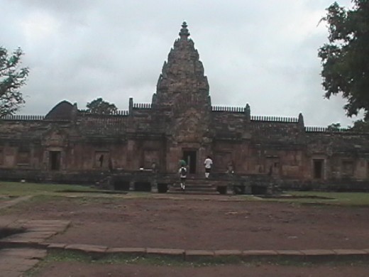 Front of Prasat Phanom Rung Temple 