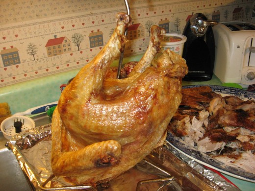 Our fried turkey is awesome!!