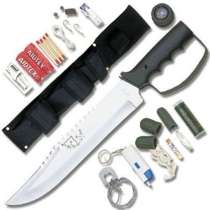 No one survives without a knife.