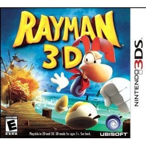 Rayman 3D Nintendo 3DS Game