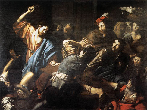 Painting by Valentin de Boulogne