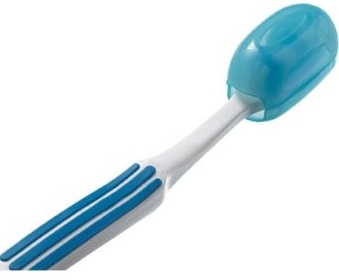 Keep your toothbrush free of debris.