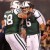 The Jets' Matt Slauson congratulates Mark Sanchez after his touchdown run in the 2nd quarter. 