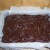 12. Put the finished brownie mixture into your tin and pop into a pre heated oven.