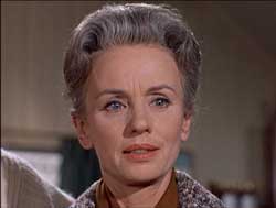 During this early scene in the film, showing a confident Lydia Brenner (Jessica Tandy)