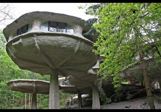 I know - you have always wanted to buy a mushroom house !