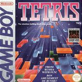 The packaging for Tetris on the Nintendo gameboy