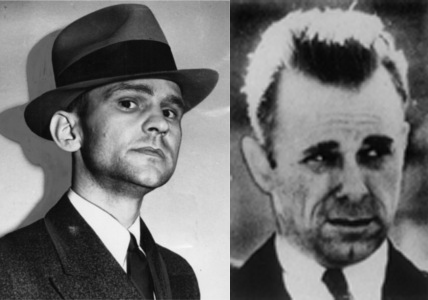 Melvin Purvis (left) & John Dillinger (right) - not quite Christian Bale and Johnny Depp, huh? Melvin Purvis (left) & John Dillinger (right) - not quite Christian Bale and Johnny Depp, huh?