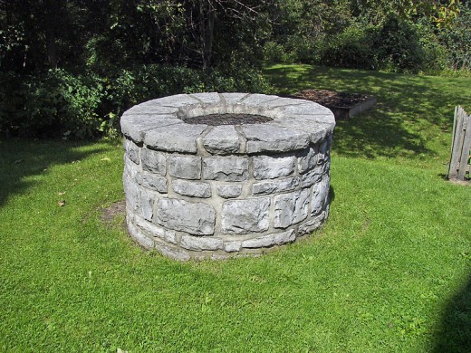 Water well for the Herkimer House in Danube, Herkimer County, New York.