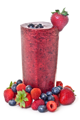 This Berry Medley Smoothie is great brain food and delicious too!