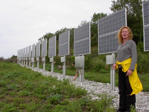 Solar Panels on Hjelm Island