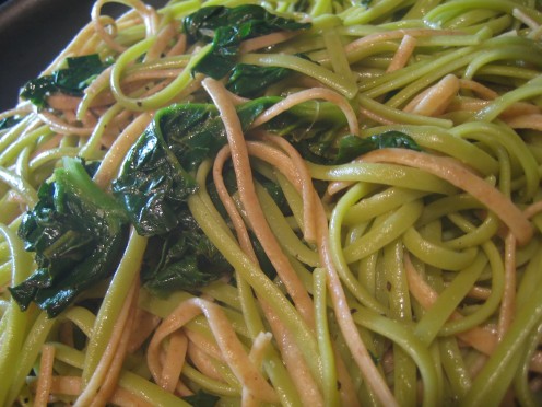 Spinach Fettuccine