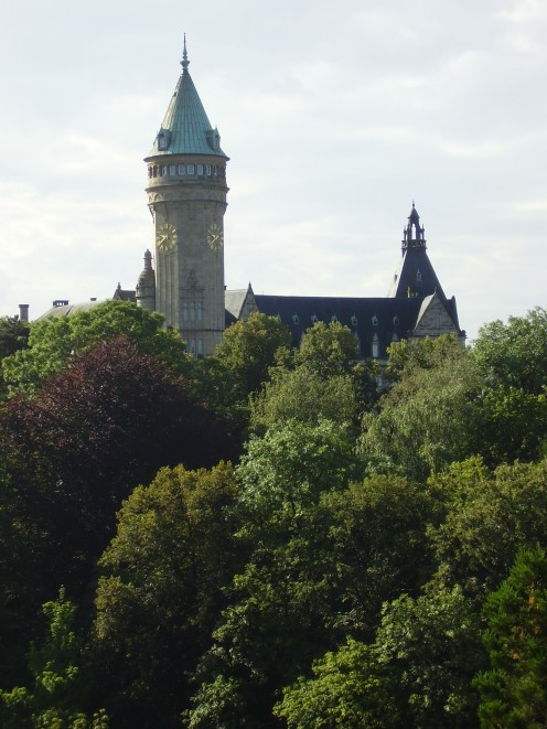 Place de Metz and the Savings Bank, Luxembourg City