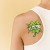 Lucky Charm Four-Leafed Clover Tattoo Lucky Charm Four-Leafed Clover Tattoo