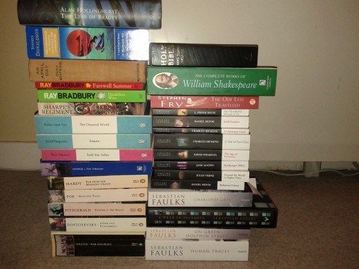 A recent picture of my unread pile