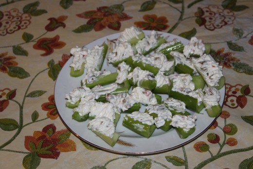Stuffed Celery, an appetizer for any occasion!
