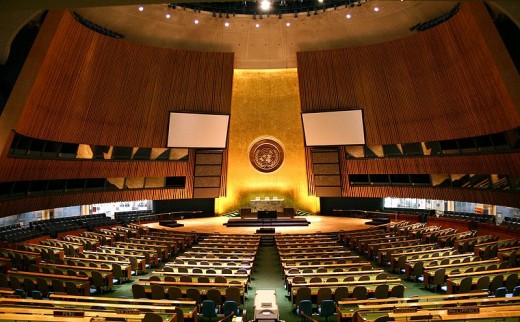 The United Nations General Assembly Hall