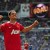Javier Hernandez celebrates after scoring a goal Javier Hernandez celebrates after scoring a goal