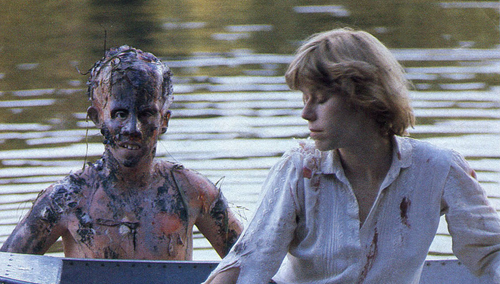 Jason as the undead child in the shocking ending of the original
