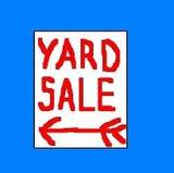 Don't forget to take down neighborhood signs after your yard sale is over.