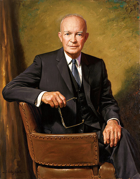 Dwight D. Eisenhower (1890–1969) Served January 20, 1953 to January 20, 1961