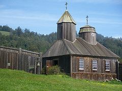 Fort Ross Church by Nina Stawski
