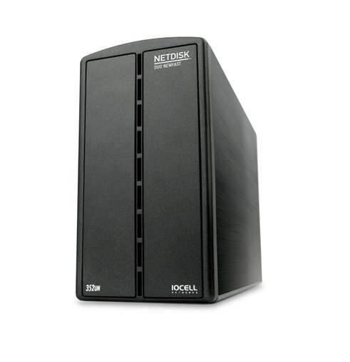 This Netdisk unit takes only 2 drives.  But, it's good for any small business just setting up basic backup.
