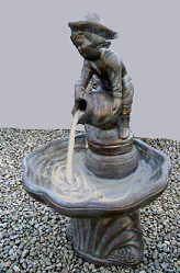 The innocent child pours out life to share, and does not yet know...destruction of innocence.