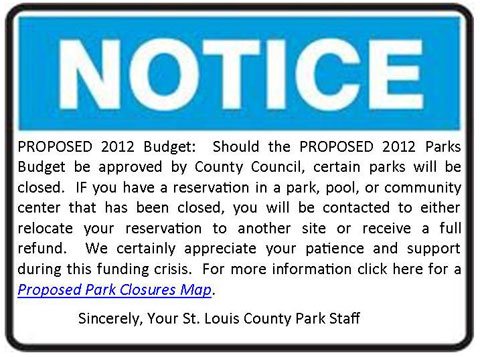St Louis County Budget Notice