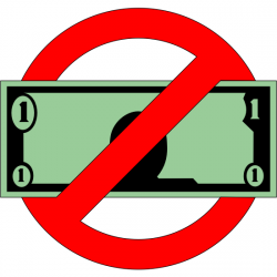 No cash