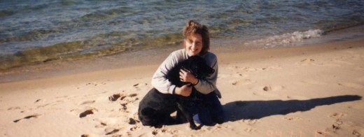 On the shores of Lake Superior with Fred