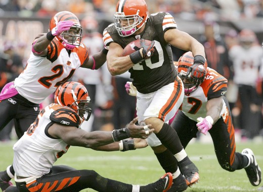 Hillis has been a huge disappointment this year for the Browns.