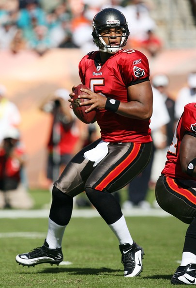 Josh Freeman will Look to sweep the Saints on Sunday.
